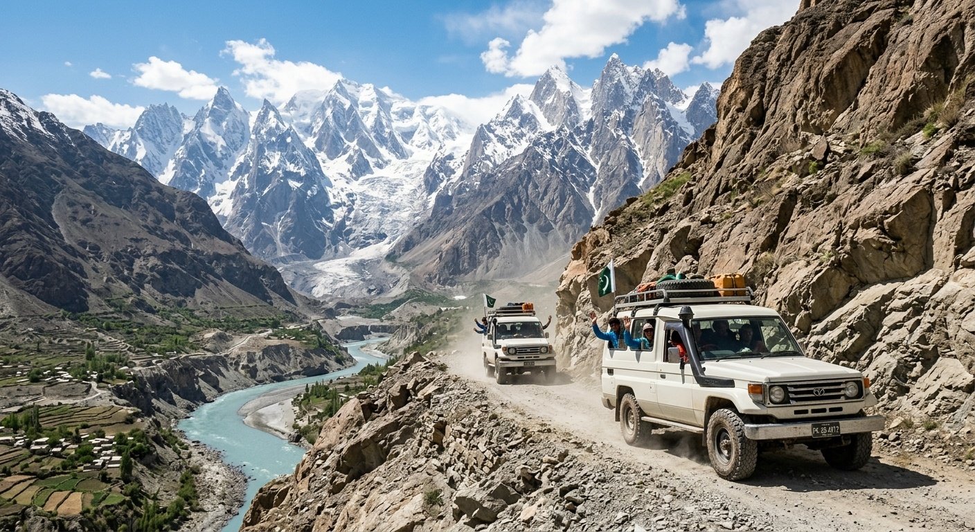 4WD journey through the Karakoram